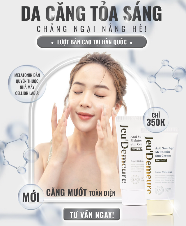 Kem chống nắng Natural SPF 50+ 150g Jeu Demeure